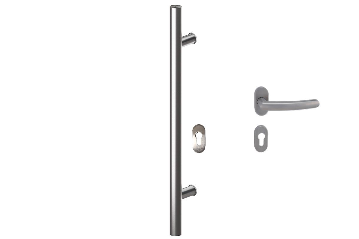 Handle H2 + Key K1 + Escutcheon PZ 58